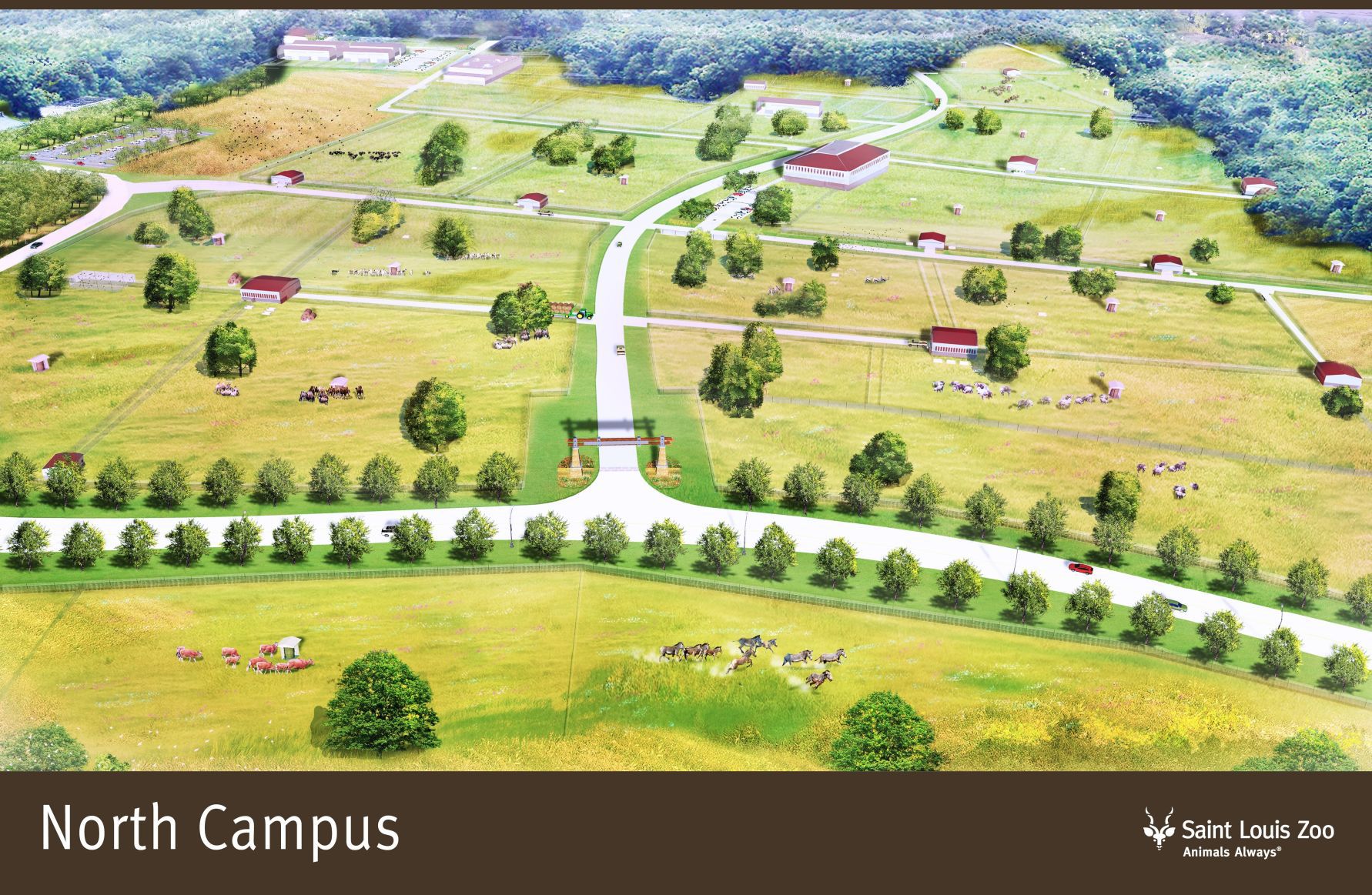 St. Louis Zoo North Campus renderings